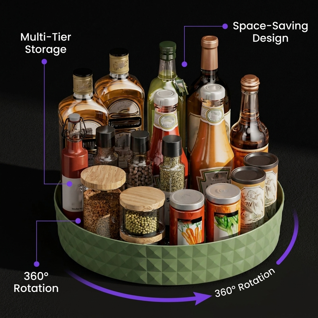 Modifique Spice Rack features