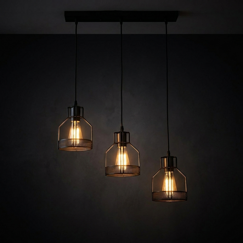 Modifique Industrial Pendant — 3-Light Vintage Chandelier
